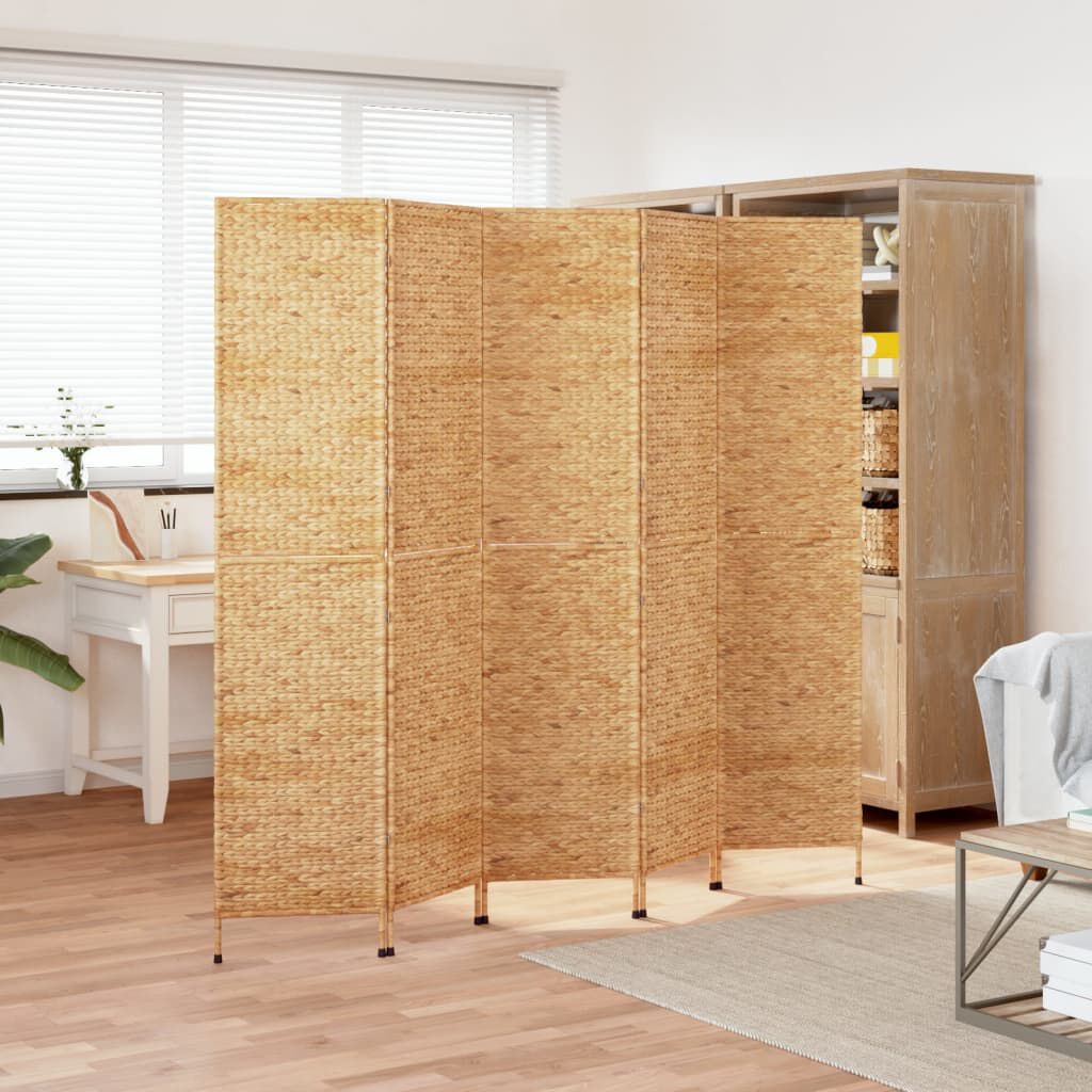 vidaXL 間仕切り 5枚パネル 205x180 cm ホテイアオ
